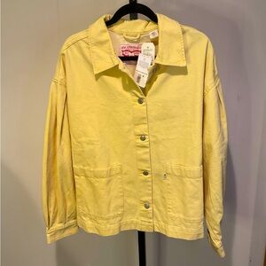RARE XL YELLOW DENIM LEVI STRAUSS & CO LEVIs FRESH Jacket